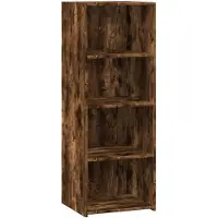 vidaXL Highboard Räuchereiche 45x41x124 cm Holzwerkstoff