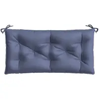 vidaXL Gartenbank-Auflage Marineblau 100x50x7 cm Oxford-Gewebe