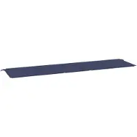 vidaXL Gartenbank-Auflage Marineblau 200x50x3 cm Oxford-Gewebe