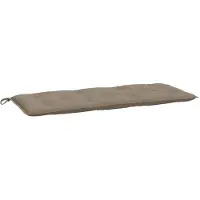 vidaXL Gartenbank-Auflage Taupe 120x50x7 cm Oxford-Gewebe