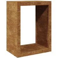 vidaXL Brennholzregal 60x40x80 cm Wetterfester Stahl