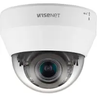 Hanwha QND-7082R, IP-Sicherheitskamera, Drinnen, Kabelgebunden, Decke/Wand, Weiß, Dome