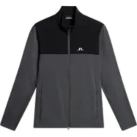 J.Lindeberg Sweatjacke Banks Mid Layer Herren Asphalt / Black-M