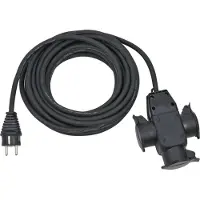 Brennenstuhl 1167810301 Ip44 Steckerverlängerung 10 M
