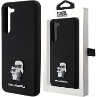 Karl Lagerfeld Klhcs23ssmhkcnpk S23 S911 Silicone Karl&choupette Pin Handyhülle