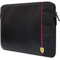 Ferrari Sleeve FECS14AXBK 14" czarny/black Carbon&Smooth