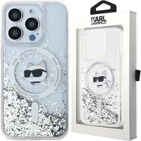 Karl Lagerfeld Klhmp13xlgchsgh Iphone 13 Pro Max 6.7 Liquid Choupette Head Handyhülle