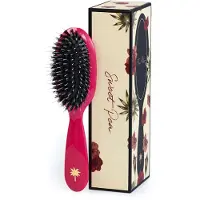 Fan Palm Hair Brush Small - Sweet Pea 98 g