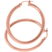 Diamant L'Eternel Creolen aus 375 Roségold in Roségold | Gr.: onesize