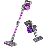 JIMMY JV85 Pro, 2-in-1-Stabstaubsauger, Beutellos, Grau, Violett, Trocken, HEPA, Filterung