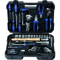 Projahn Werkzeugkoffer Set proficraft 98 tlg. (Werkzeugset, Werkzeugtasche) 8666