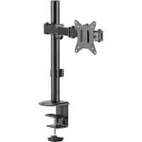 Silver Monkey UM-400 Tischhalterung für 17-32'' Monitore mit klappbarem Arm – Schwarz
