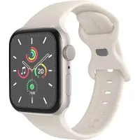 IMoshion Silikon-Armband⁺ für Apple Watch | 38/40/41/42 mm - Größe S/M - Starlight
