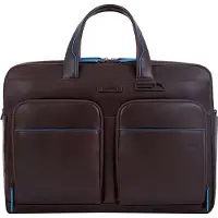 Piquadro Blue Square Revamp Laptopbag brown