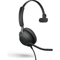 Jabra Evolve2 40 USB-C monaural MS black