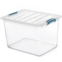 Big Buy Cooking Transparente Katla-Box 20l mit ergonomischen Griffen 39x29x25,5cm