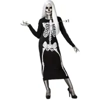 Atosa Skeleton Damenkostüm
