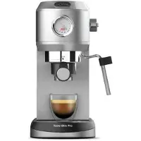 Solac Taste Slim Pro, Espressomaschine, 1 l, Gemahlener Kaffee, 1350 W, Edelstahl