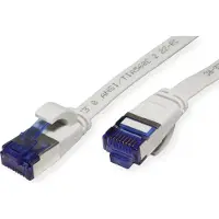 Value Patchkabel Cat.6A (Class EA) FTP, extra-flach, grau, 2 m
