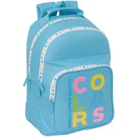 Safta Double Benetton 10l 27x33x10 Cm Rucksack Blau Kinder Blau One Size