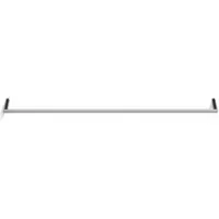 DECOR WALTHER Handtuchstange Mikado TEC HTE80 Einzel Matt Rostfreier Edelstahl Matt Schwarz 80 cm