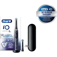 Oral-B Elektrische Zahnbürste iO8 Schwarz