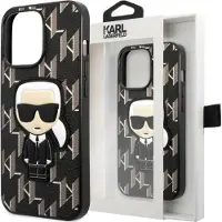 Karl Lagerfeld Klhcp13lpmnikbk Iphone 13 Pro13 6.1 Monogram Ikonik Patch Handyhülle