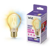 WiZ Connected - A60 Bernsteinlampe E27 Einstellbares Weiß - Smart Home