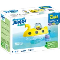 Playmobil Junior 1.2.3 AQUA & Tinti: Buntes U-Boot, Boot, 1 Jahr(e), Mehrfarbig, Kunststoff