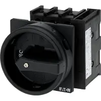 Eaton P1-25/EA/SVB-SW/HI11, Kippschalter, 3P, Schwarz, IP65, 65 mm, 65 mm