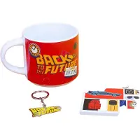 Bandai Back To The Future . Coaster & Keyring Gift Set Tasse