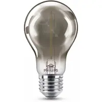 Philips Filament-Lampe Rauchglas 11W A60 E27, 2,3 W, 11 W, E27, 100 lm, 15000 h, Flame