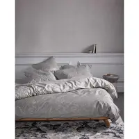 Essenza Kissenbezug Fabrice Cloud Grey (Satin)-60 x 70 cm