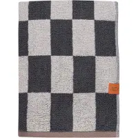 Mette Ditmer Badetuch Retro Dark Grey (70 x 133 cm)