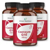 Rhein Nutrition R(h)ein Nutrition Coenzym Q10 200 mg vegan 3x120 St Kapseln