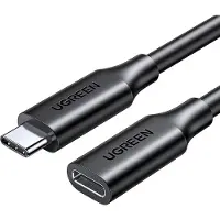 UGREEN 10387, 1 m, USB C, USB C, USB 3.2 Gen 2 (3.1 Gen 2), Schwarz