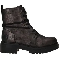 Rieker Schnürstiefelette Metallic in Gr. 38