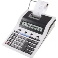 Rebell PDC30 Tischrechner druckend weiss/schwarz