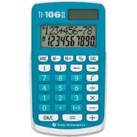 Texas Instruments - TI-106 II Basic Calculator