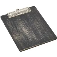 Genware Speisekarte A5 24,5 x 18 Cm Schwarz