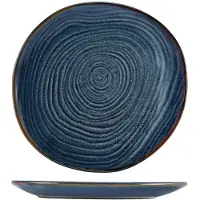 Genware Terra Aqua Blau Organische Teller 28,5 Cm