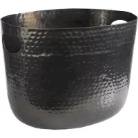 Koop Aps Weinkühler, Aluminium/gehämmertes Schwarz, 7 Ltr.