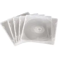 Hama CD-Slim-Box, PP, 20er-Pack, Transpa