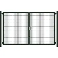 Intergard Gartentor Doppeltor Doppelstabmatten 203x200cm