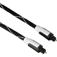 Hama Audio-Lichtleiter-Kabel geflochten