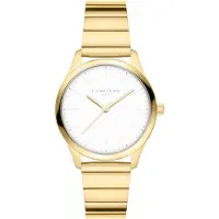 Liebeskind berlin Uhren - Edelstahl The Round Staple - Gr. unisize - in Gold - für Damen