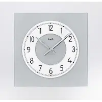 AMS Orologio da parete moderno in vetro - Modello: 9684