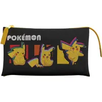 CYP Dreifaches Pokémon-mäppchen Mehrfarbig Mehrfarbig One Size