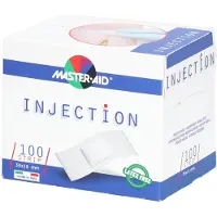 Trusetal Injection strip weiß 18x39 mm Master Aid 100 St Pflaster