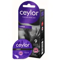 Ceylor Large Super Glide Präservativ 9 Stk St Kondome